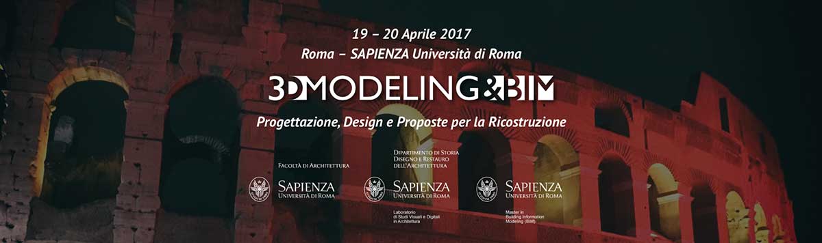 3d modeling e bim 2017 roma la sapienza